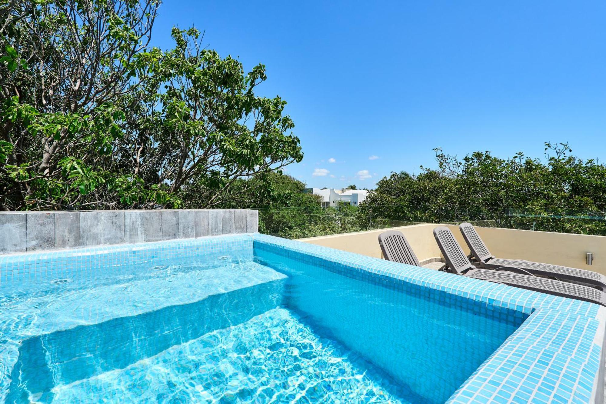 Вилла Stunning Mansion 6Br With Artificial Cenote And Private Pool With Ocean View Плая-дель-Кармен Экстерьер фото