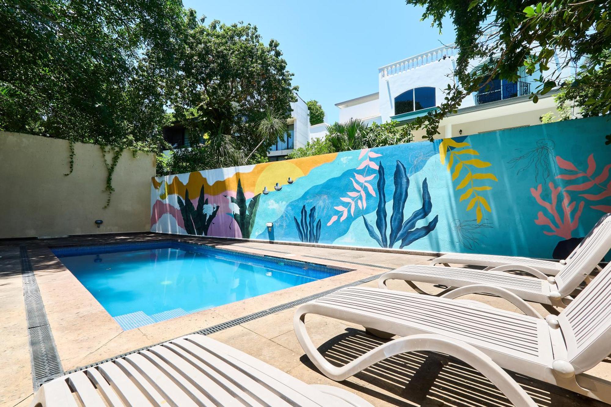 Вилла Stunning Mansion 6Br With Artificial Cenote And Private Pool With Ocean View Плая-дель-Кармен Экстерьер фото